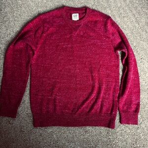 Gap kids sweater red large